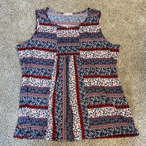 Patterned tank